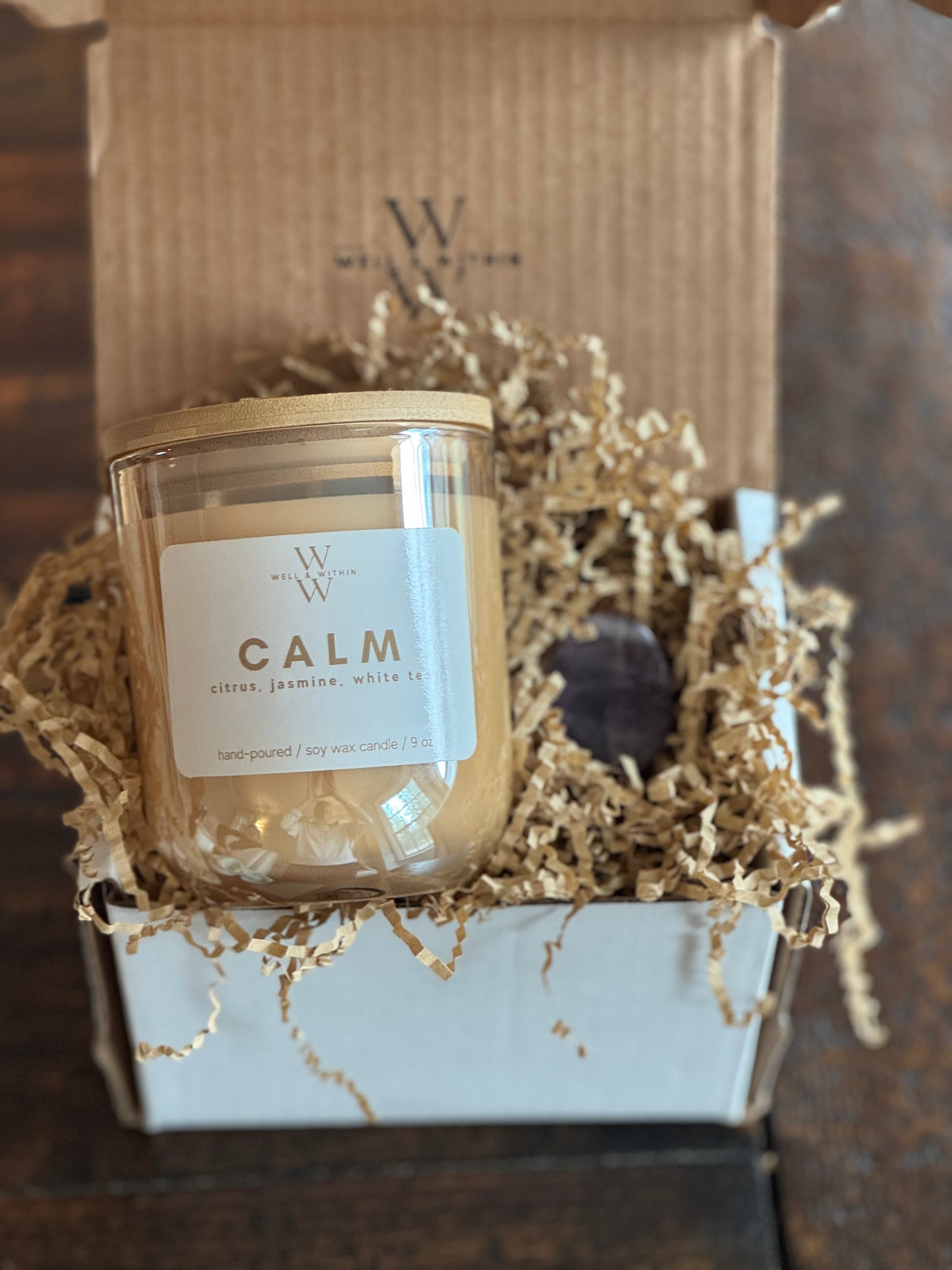 Candle + Crystal Bundle